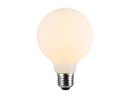 Nordlux Deco E27 G125 Dim Light Bulb Opal white