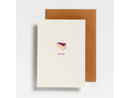 Hello August Wenskaart - Party Time