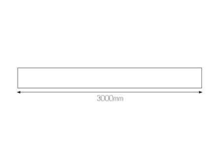Fantasia Infinitus profiel empty ( no internal track, no accessories ) 300cm Fantasia Infinitus profiel empty ( no internal track, no accessories ) 300cm