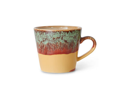 HK living 70s ceramics: cappuccino mug, cove HK living 70s ceramics: cappuccino mug, cove