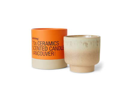 HK living 70s ceramics: scented candle, Vancouver HK living 70s ceramics: scented candle, Vancouver