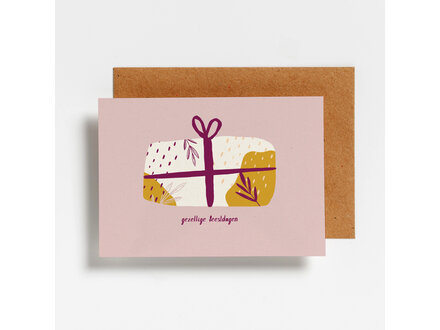 Hello August Kerstkaart - Gezellige feestdagen