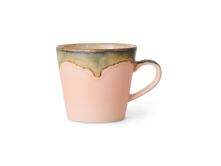 HK living 70s ceramics: cappuccino mug, blossom HK living 70s ceramics: cappuccino mug, blossom