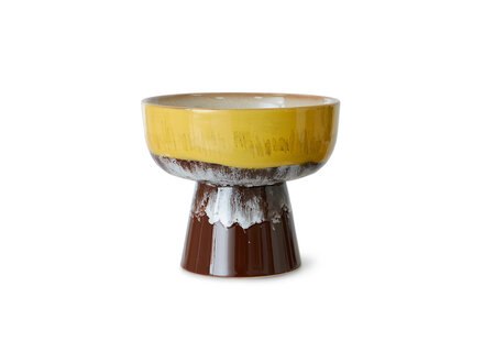 HK living 70s ceramics: tapas bowl on base,  L creek HK living 70s ceramics: tapas bowl on base,  L creek