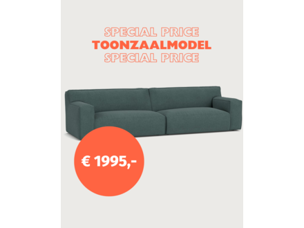 Fést Toonzaalmodel Clay sofa 3 zit  soil turqouise