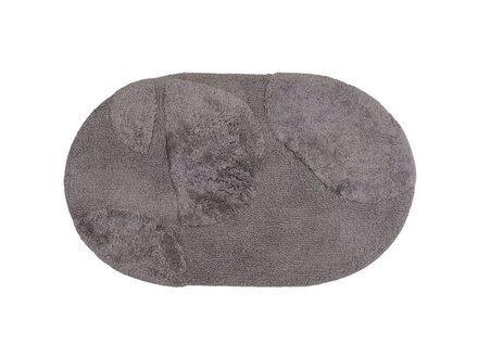 Home67 Badmat boaz - oval grey