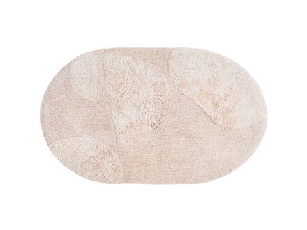 Home67 Badmat boaz - oval beige