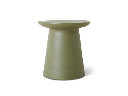 HK living Earthenware side table M army HK living Earthenware side table M army