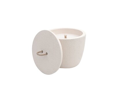 Leeff Outdoor candle olivier white
