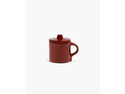 Serax Sugar cup venetian red, La Mère Serax Sugar cup venetian red, La Mère