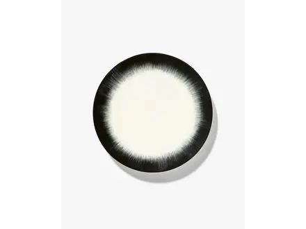 Serax Bord L wit/zwart, Var 4 Dè Serax Bord L wit/zwart, Var 4 Dè