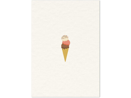 The Card Company Wenskaart " ijs "