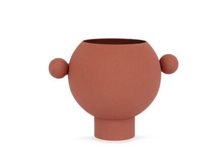 Helio Ferreti Terracota round vase