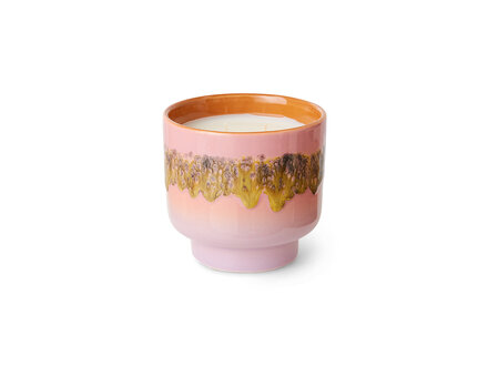 HK living 70s ceramics: scented candle, Miami