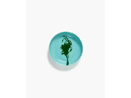 Serax Deep plate azure - green artichoke Feast Serax Deep plate azure - green artichoke Feast