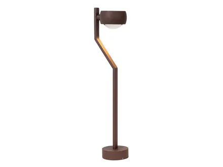 Lucide Estal Sokkellamp 2700K IP54 Roest bruin