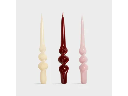 &klevering Candle alpha reds set of 3