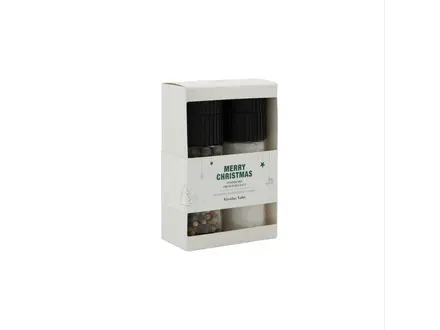 Nicolas Vahé Giftbox Merry Christmas sea salt & pepper mix 120g