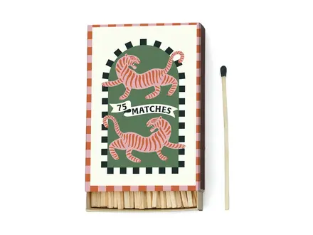 Paddywax Luciferdoosje "Tiger" set of 75 matches