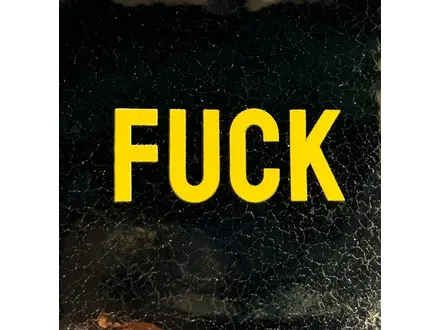 Yett Tegeltje "F*CK"