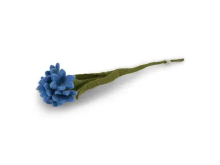 Gry&Sif Vilten Korenbloem - Helder Blauw