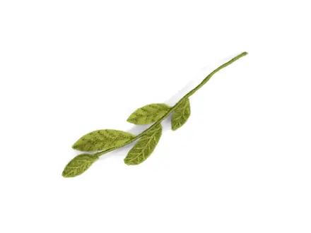 Gry&Sif Vilten Tak w/Mix Groene Bladeren