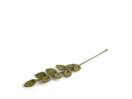 Gry&Sif Vilten Bladtak - Scherp Groen