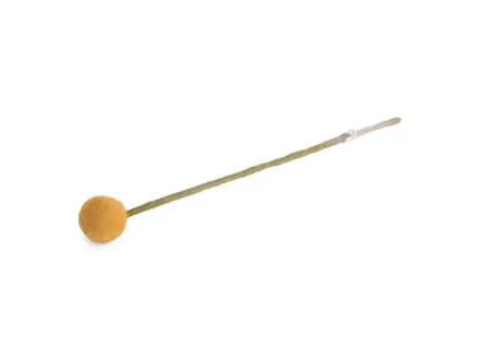 Gry&Sif Vilten Bloem Bol Geel - ø3cm