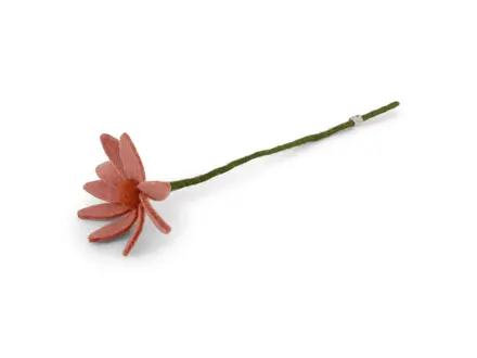 Gry&Sif Vilten Cosmos Bloem - Lichte Perzik