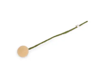 Gry&Sif Vilten Bloem Bol Licht Geel - ø3cm