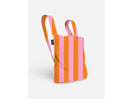 Notabag Bag & backpack - Orange/Pink Stripes