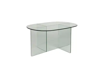 Zuiver Salontafel linea glas