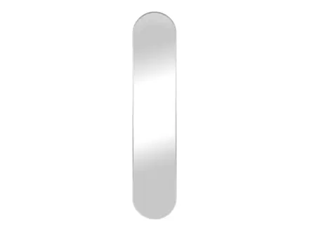 House nordic Hennetved Mirror, aluminium, silver 35x170cm