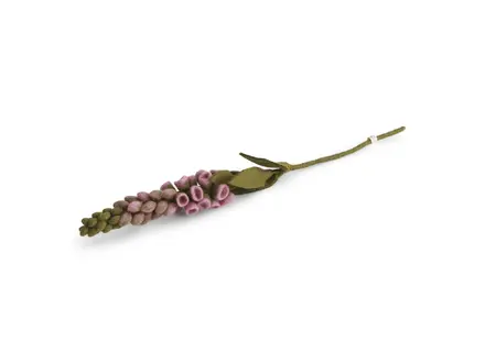 Gry&Sif Vilten foxglove bloem - light pink