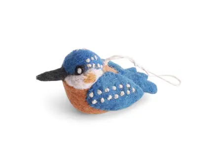 Gry&Sif Vilten hanger kingfisher bird