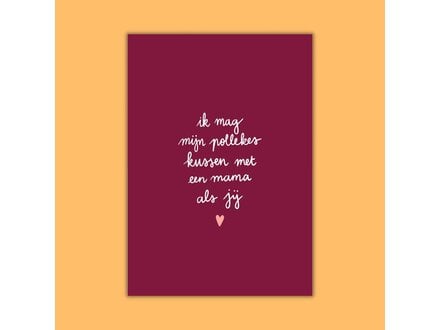Dujojo Wenskaart - Pollekes mama