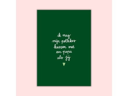 Dujojo Wenskaart - Pollekes papa