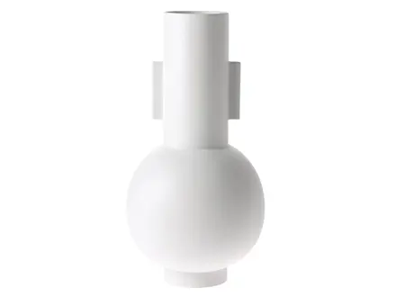 HK living matt white vase large