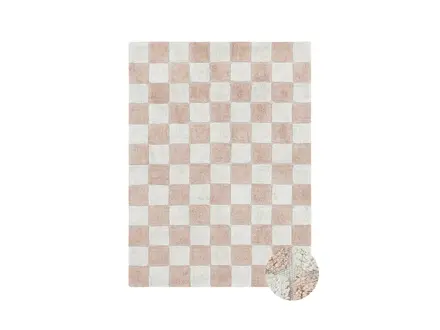 Lorena Canals Tapijt - Wasbaar - Tegels Rose