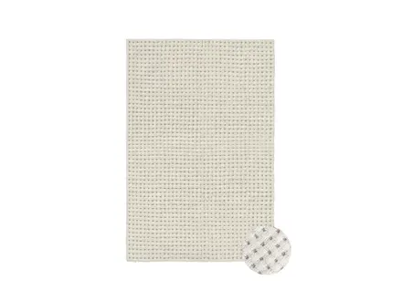 Lorena Canals Wool Rug Rreveal - Linnen