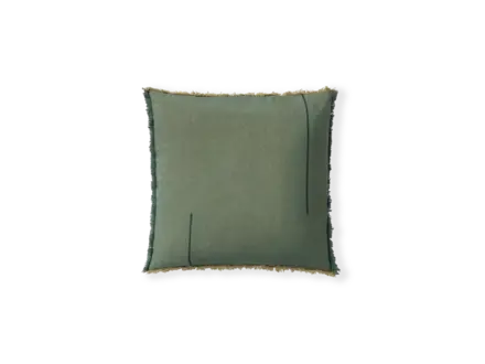Lorena Canals Vierkant kussen Verticaal/Duck green
