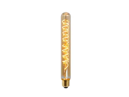 Lucide T32 Fil. lamp-Amber-LED Dimb.-1xE27-4,9W-2200K