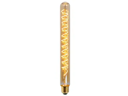 Lucide T32 Fil. lamp-Amber-LED Dimb.-1xE27-4,9W-2200K