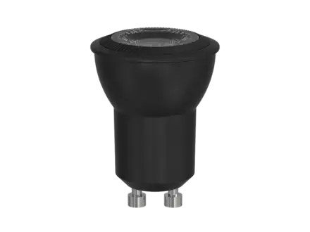 Fantasia GU10 MR11 LED 3,3W 2700K Dimbaar Zwart