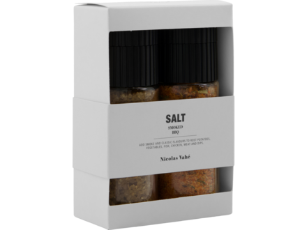 Nicolas Vahé Gift box Salt smoked + BBQ