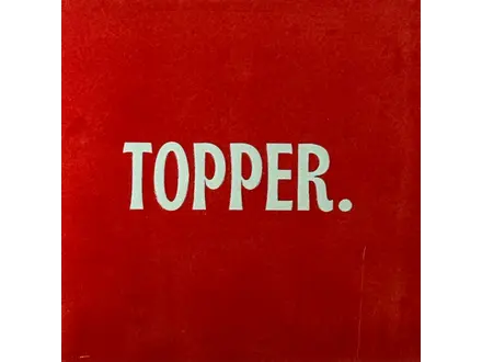 Yett Tegeltje "Topper" rood/lichtgroen