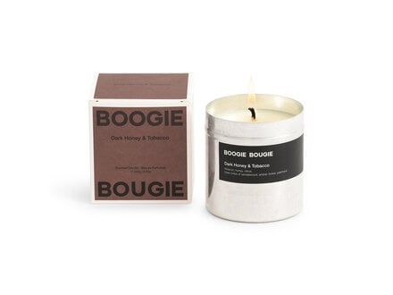 Boogie Bougie Scented candle - Dark honey & Tobacco 250g