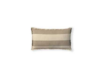 Lorena Canals Rechthoekig kussen  lines brown 30x50cm