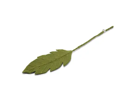 Gry&Sif Vilten Green big leaf