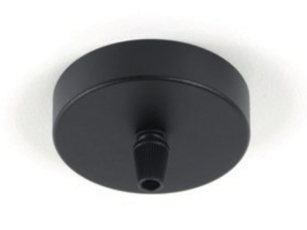Exterus Mounting connecting box Ø 80mm white texture